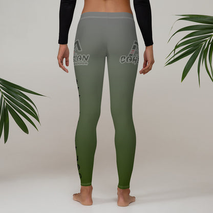 Female Cohesion OD Green Leggings