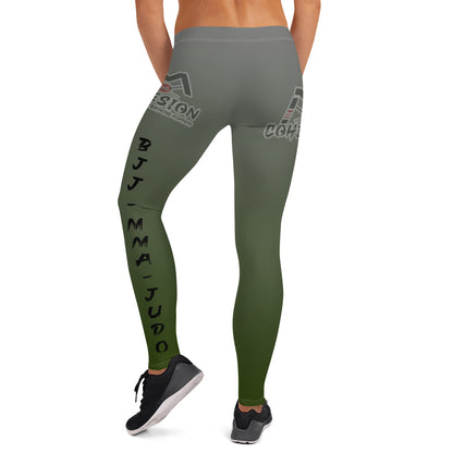 Female Cohesion OD Green Leggings