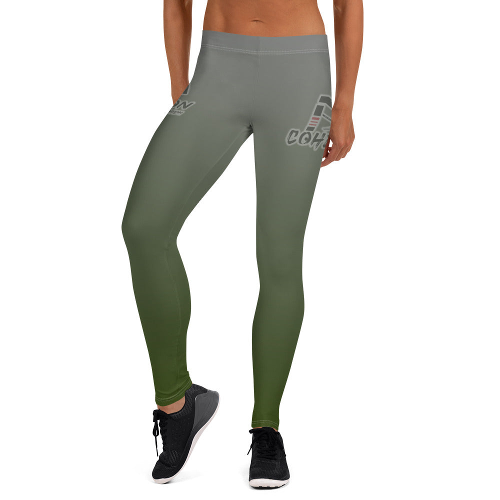 Female Cohesion OD Green Leggings