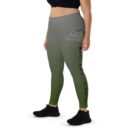 Female Cohesion OD Green Leggings