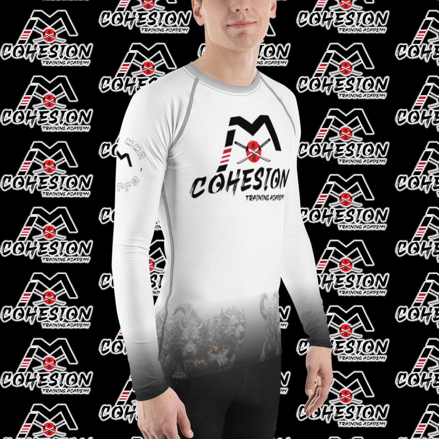 Cohesion White Rash Guard